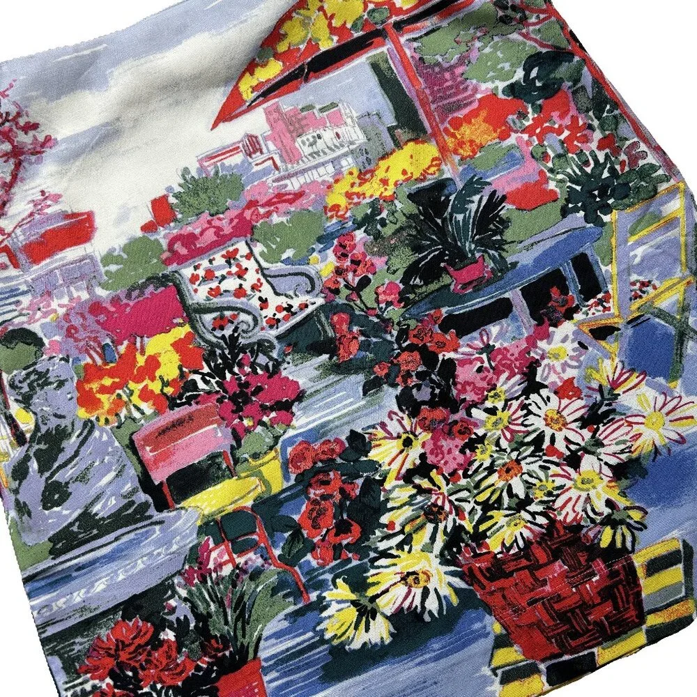 Talbots Garden Terrace Print Skirt NWT - Picture 9 of 11